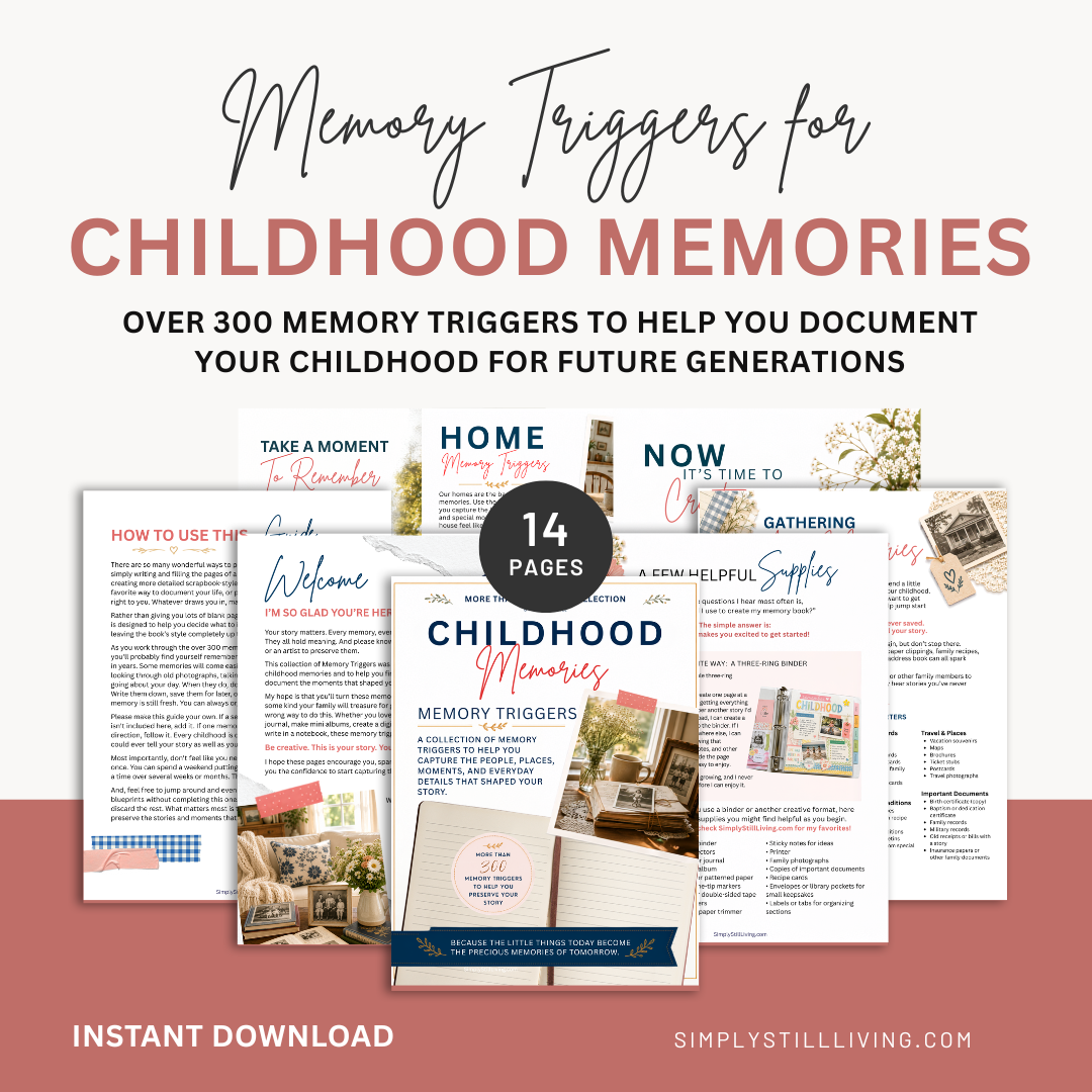Childhood Memories Memory Triggers